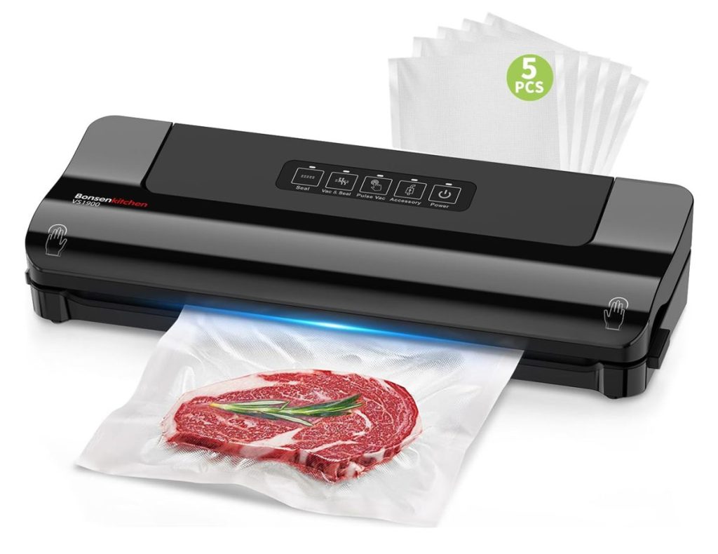 Appareil de mise sous vide Bonsenkitchen compact 4 modes
