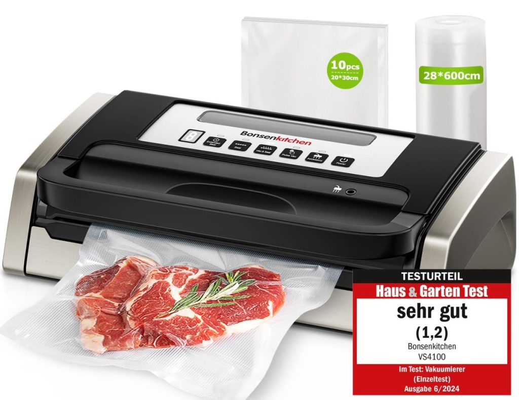 Machine de mise sous vide Bonsenkitchen Globefish